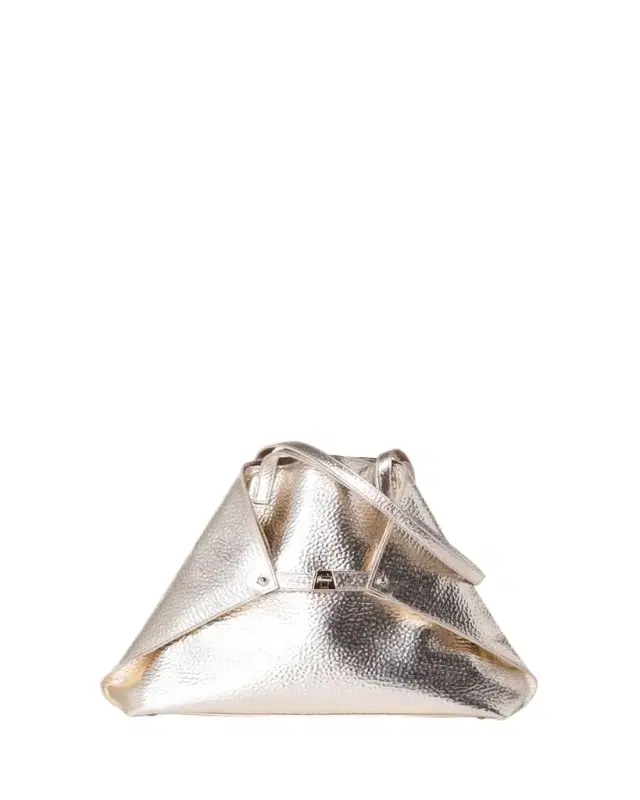 Akris Ai Medium Hammered Shoulder Bag
