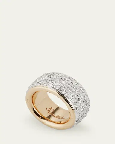 Pomellato Iconica Maxi Band Ring with White Diamonds | Thumbnail 3