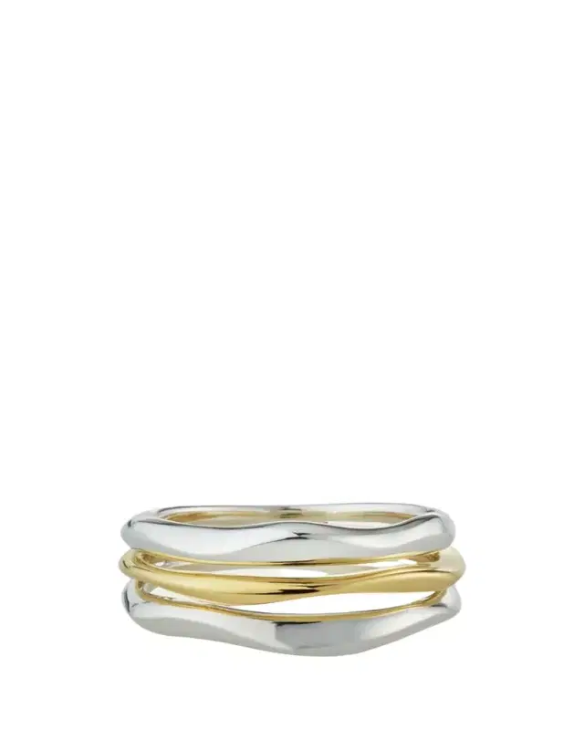 Ippolita Triple-Band Squiggle Ring in Chimera