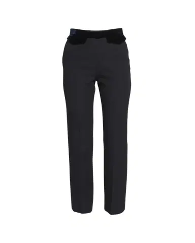 Giorgio Armani Wool Tuxedo Pants with Velvet Details | Thumbnail 1 Giorgio Armani Wool Tuxedo Pants with Velvet Details | Thumbnail 1