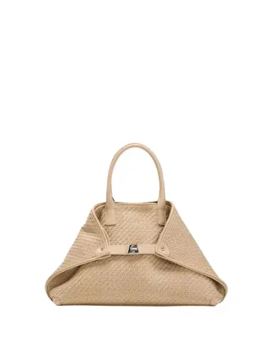 Akris Ai Small Braided Leather Top-Handle Bag | Thumbnail 1