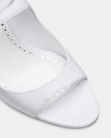 Manolo Blahnik Ard Lambskin Ankle-Strap Sandals | Thumbnail 3