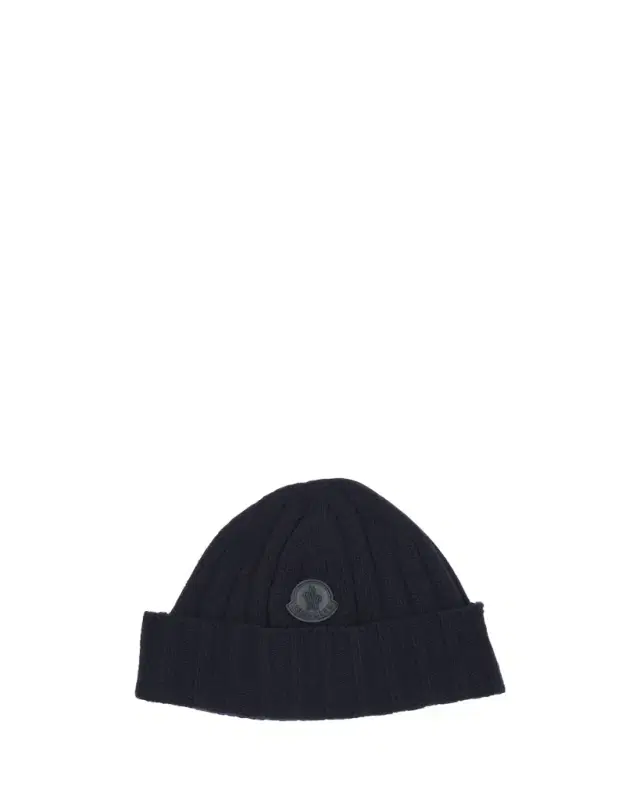 Moncler Men's Ribbed Wool Beanie