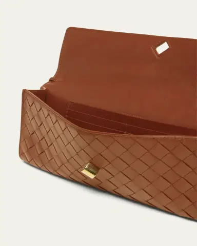 Bottega Veneta Long Andiamo Clutch Bag with Handle | Thumbnail 8