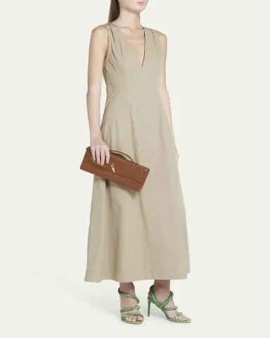 Bottega Veneta Long Andiamo Clutch Bag with Handle | Thumbnail 9