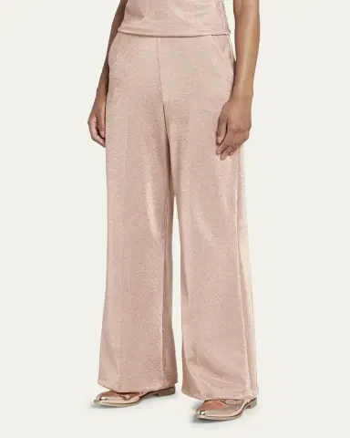 Giorgio Armani Lurex Bonded Jersey Trousers | Thumbnail 4