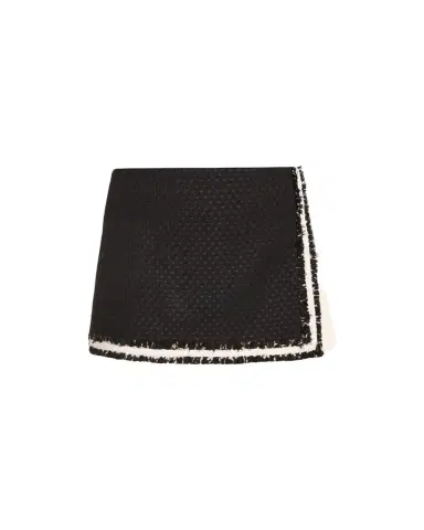 ALICE + OLIVIA Darma High-Rise Crossover Colorblock Skort | Thumbnail 1