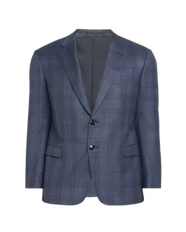 Giorgio Armani Men's Windowpane Plaid Sport Coat | Thumbnail 1 Giorgio Armani Men's Windowpane Plaid Sport Coat | Thumbnail 1