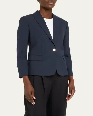 Theory Slim-Fit Single-Breasted Blazer | Thumbnail 4