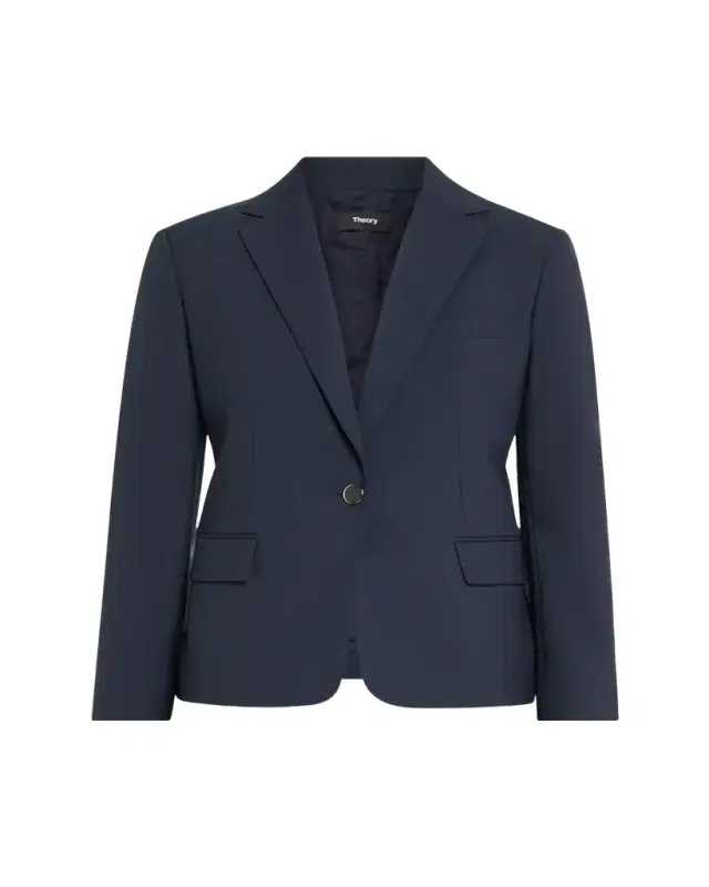 Theory Slim-Fit Single-Breasted Blazer