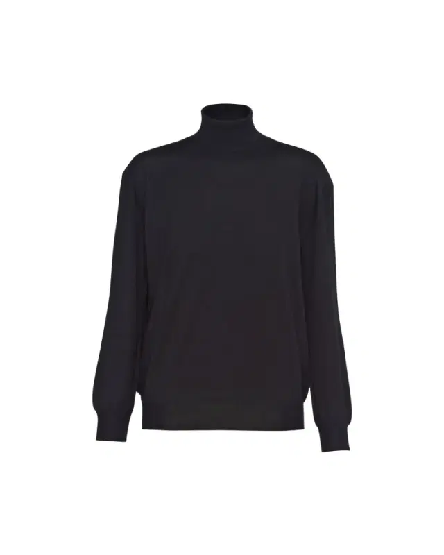 Superfine Cashmere Knit Turtleneck