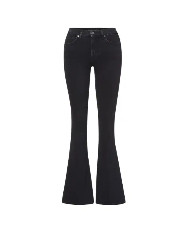 Beverly High-Rise Skinny Flare Jeans