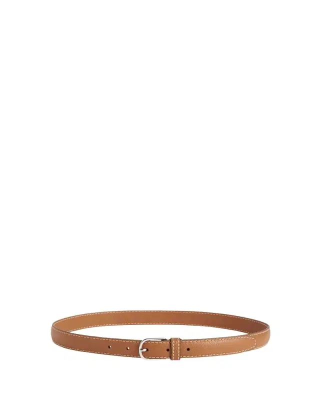 Slim Trouser Leather Belt