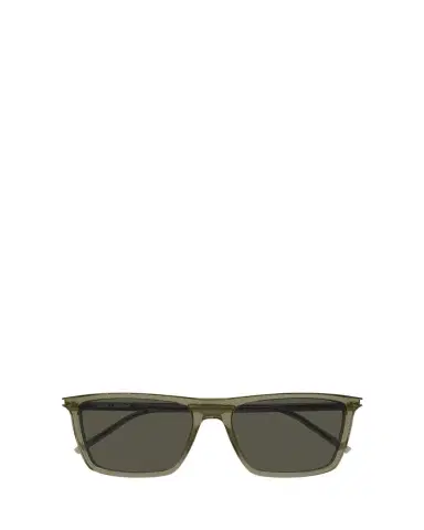 Saint Laurent Men's SL 668 Acetate Rectangle Sunglasses | Thumbnail 1