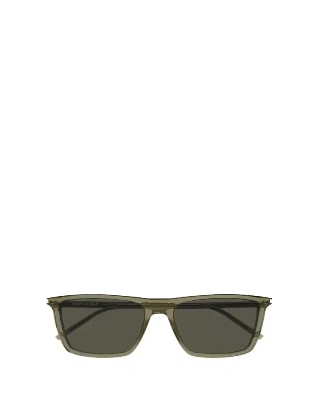 Men's SL 668 Acetate Rectangle Sunglasses
