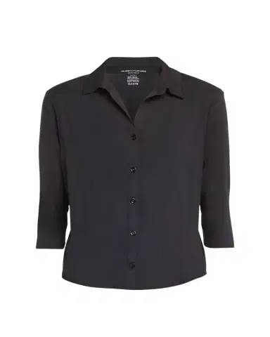 MAJESTIC FILATURES Soft Touch Semi-Relaxed Button-Front Shirt | Thumbnail 1 MAJESTIC FILATURES Soft Touch Semi-Relaxed Button-Front Shirt | Thumbnail 1
