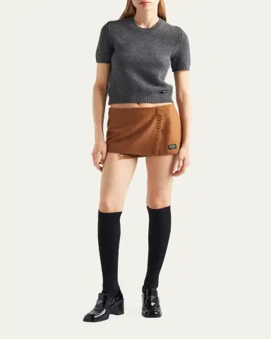Prada Slim Cashmere Sweater | Thumbnail 2