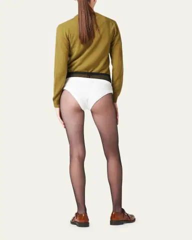 Miu Miu Logo-Tab Jersey Briefs | Thumbnail 3