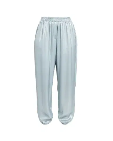 Giorgio Armani Laminated Viscose Satin Jogger Pants | Thumbnail 1