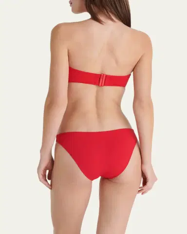 Eres Fripon Solid Low-Rise Hipster Bikini Bottoms | Thumbnail 9