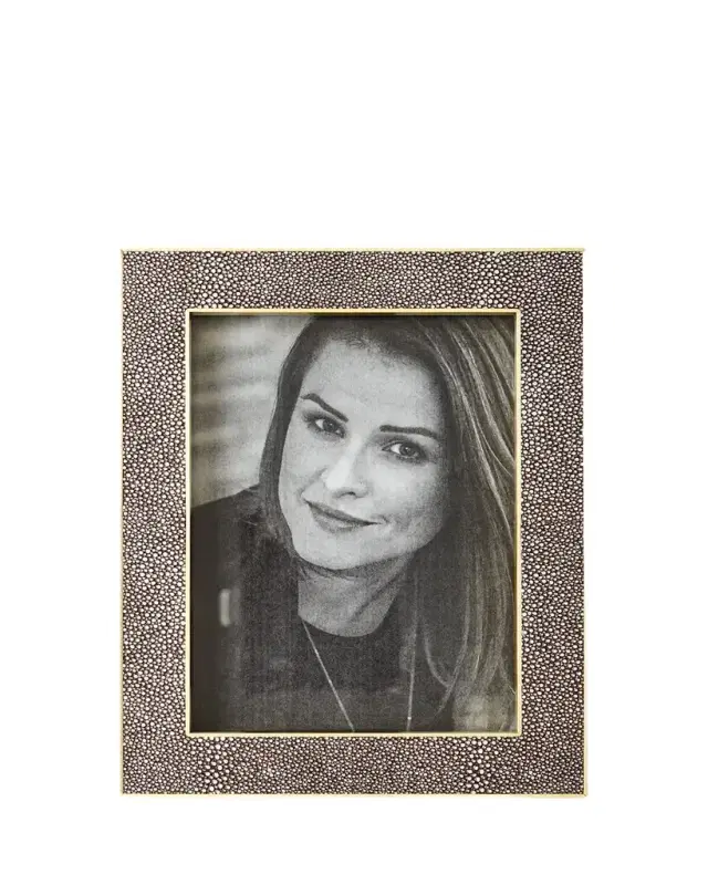 AERIN Classic Faux Shagreen 5" x 7" Picture Frame