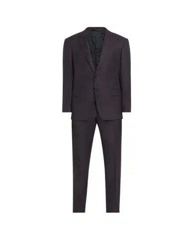Giorgio Armani Men's Micro-Textured Wool Classic Fit Suit | Thumbnail 1