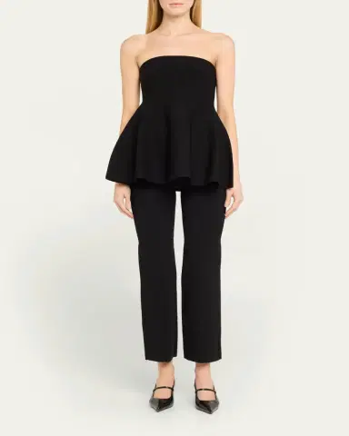 SIMKHAI Ashlon Slim Ankle Pull-On Pants | Thumbnail 2