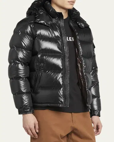 Moncler Men's Maya Short Down Jacket | Thumbnail 4