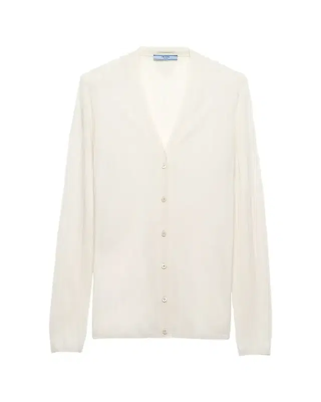V-Neck Superfine Cashmere Cardigan