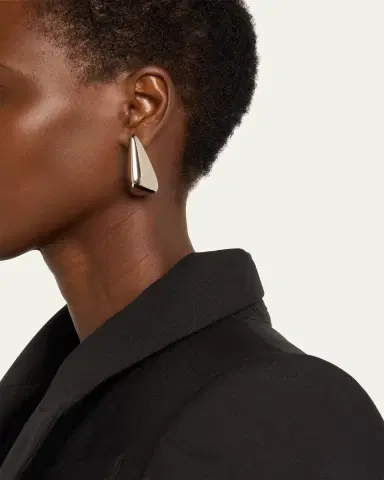 McQueen Silver-Plated Thorn Earrings | Thumbnail 2
