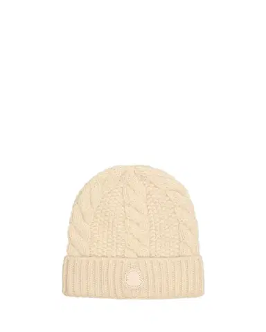 Moncler Men's Chunky Wool-Cashmere Beanie | Thumbnail 1