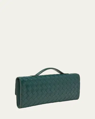 Bottega Veneta Long Andiamo Clutch Bag with Handle | Thumbnail 11
