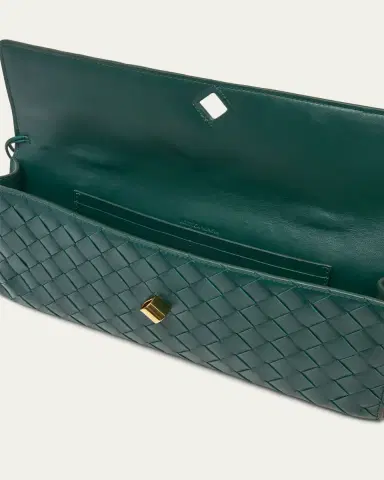 Bottega Veneta Long Andiamo Clutch Bag with Handle | Thumbnail 12