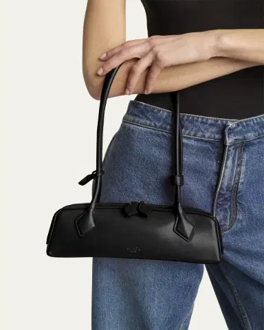 Alaïa Le Teckel Small Shoulder Bag in Leather | Thumbnail 2 Alaïa Le Teckel Small Shoulder Bag in Leather | Thumbnail 2