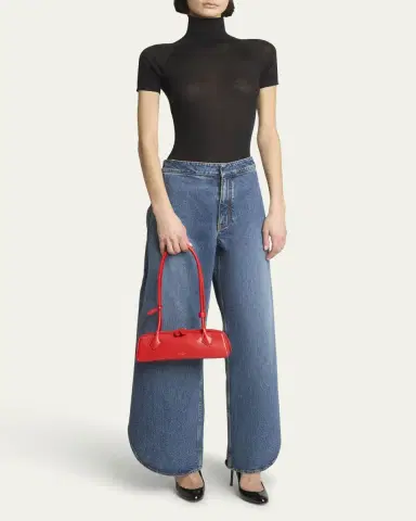Alaïa Le Teckel Small Shoulder Bag in Leather | Thumbnail 9 Alaïa Le Teckel Small Shoulder Bag in Leather | Thumbnail 9