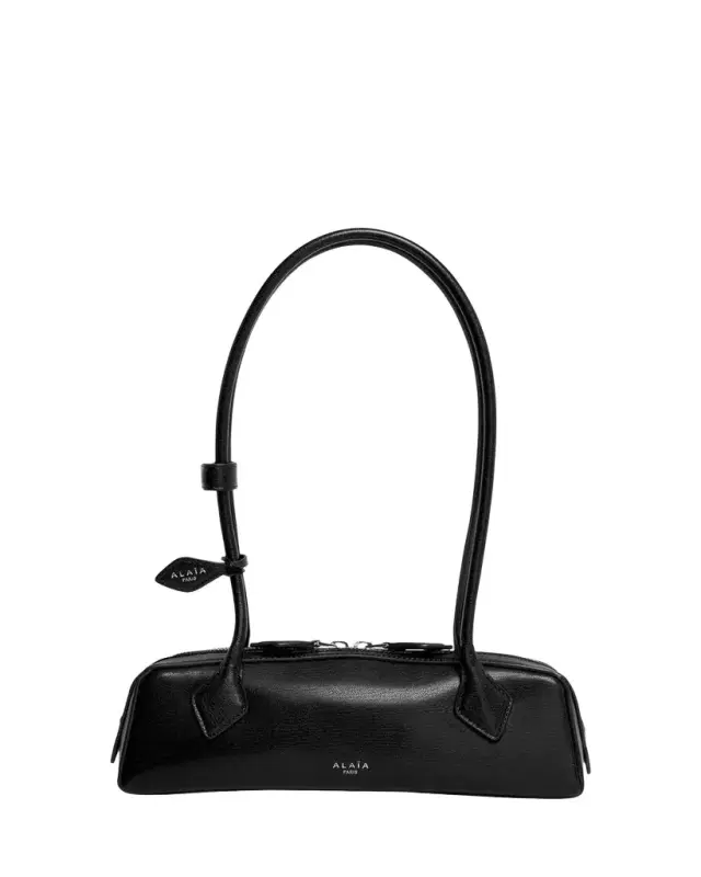 ALAÏA Le Teckel Small Shoulder Bag in Leather