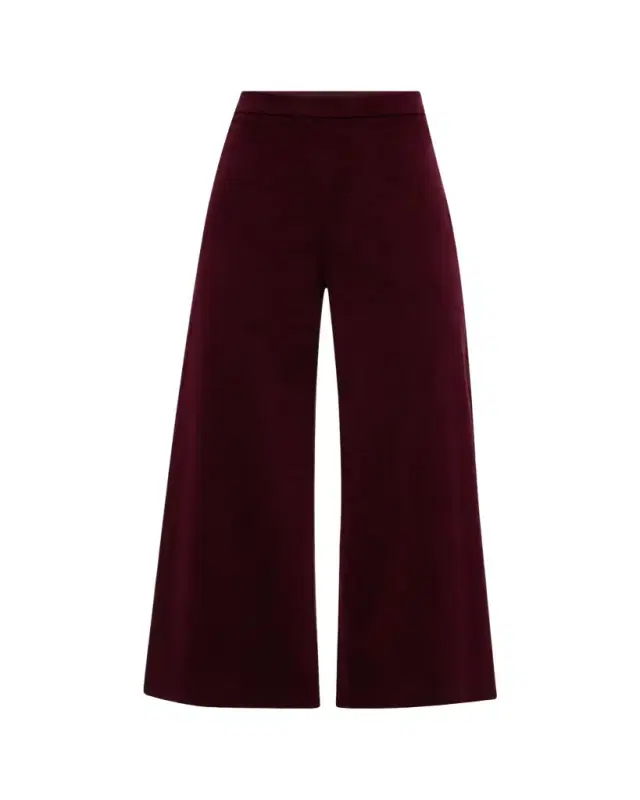 FRAME Cropped Velvet Pants