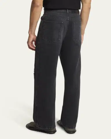 Loewe Men's Anagram Baggy Jeans | Thumbnail 3 Loewe Men's Anagram Baggy Jeans | Thumbnail 3