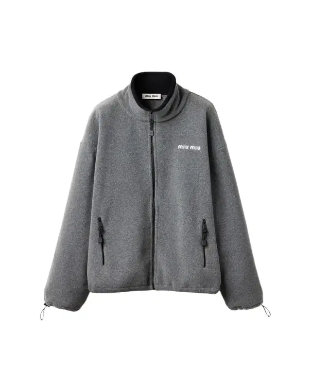 Fleece Oversized Drawcord Sweatshirt