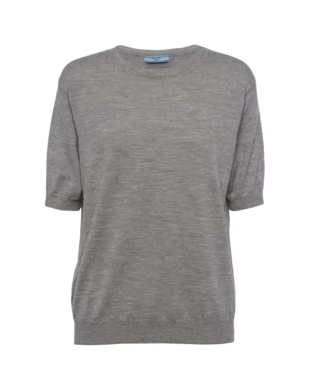 Prada Superfine Cashmere Knit Shirt