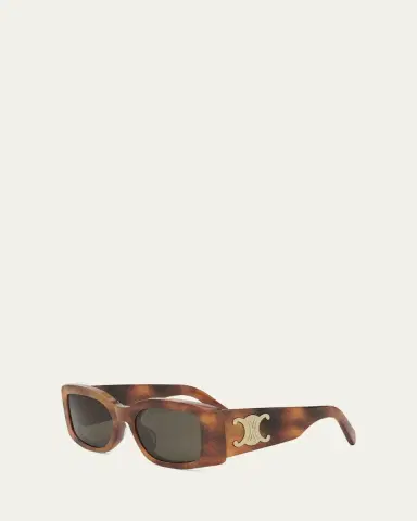 CELINE Maxi Triomphe Rectangle Sunglasses | Thumbnail 2 CELINE Maxi Triomphe Rectangle Sunglasses | Thumbnail 2
