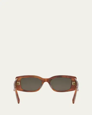 CELINE Maxi Triomphe Rectangle Sunglasses | Thumbnail 5 CELINE Maxi Triomphe Rectangle Sunglasses | Thumbnail 5