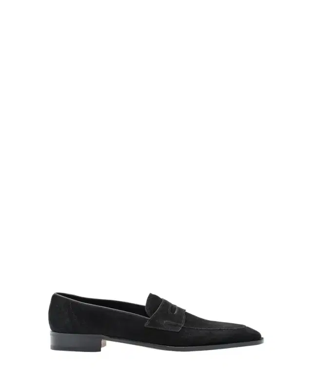 Men's James Suede Penny Loafers