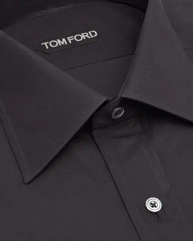 TOM FORD Men's Cotton Dress Shirt | Thumbnail 2
