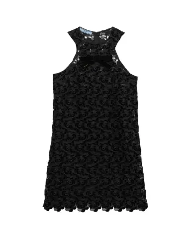 Prada Lace Scallop Mini Dress | Thumbnail 1