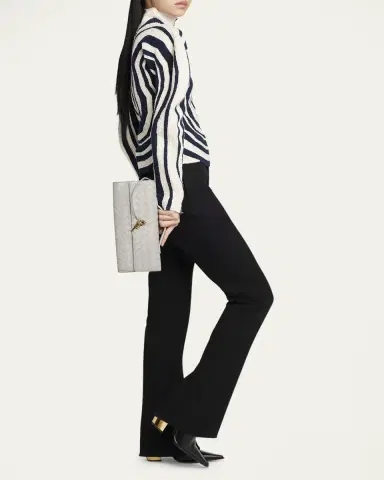 Bottega Veneta Long Andiamo Clutch Bag with Handle | Thumbnail 2