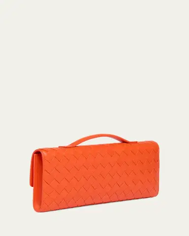 Bottega Veneta Long Andiamo Clutch Bag with Handle | Thumbnail 11