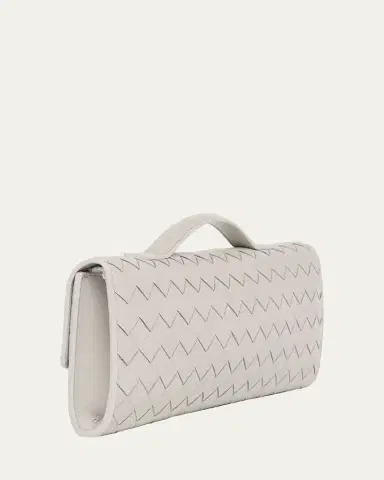 Bottega Veneta Long Andiamo Clutch Bag with Handle | Thumbnail 3