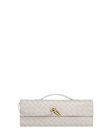 Bottega Veneta Long Andiamo Clutch Bag with Handle | Thumbnail 1