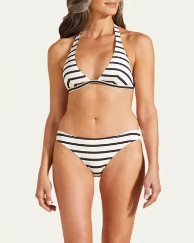 Vilebrequin Stripes Jersey Halter Bikini Top | Thumbnail 2